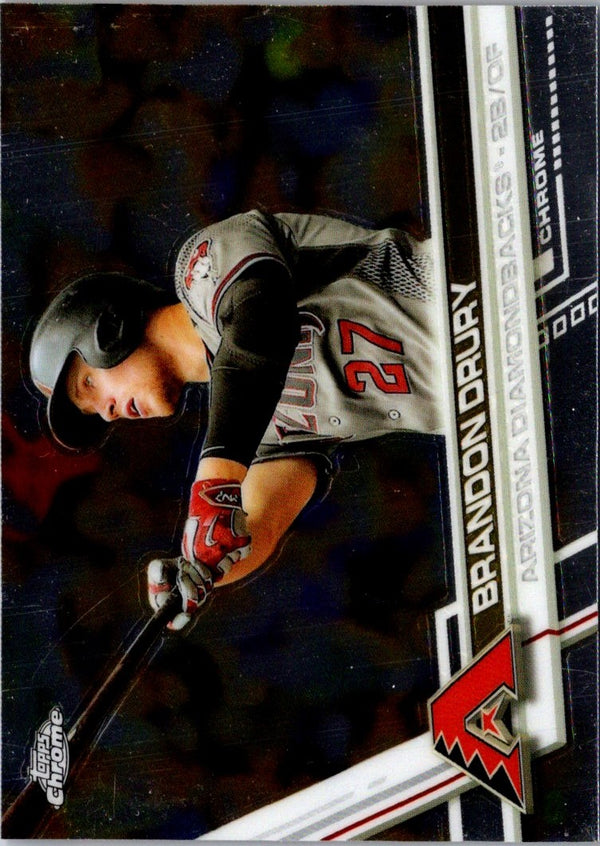 2017 Topps Chrome Brandon Drury #38