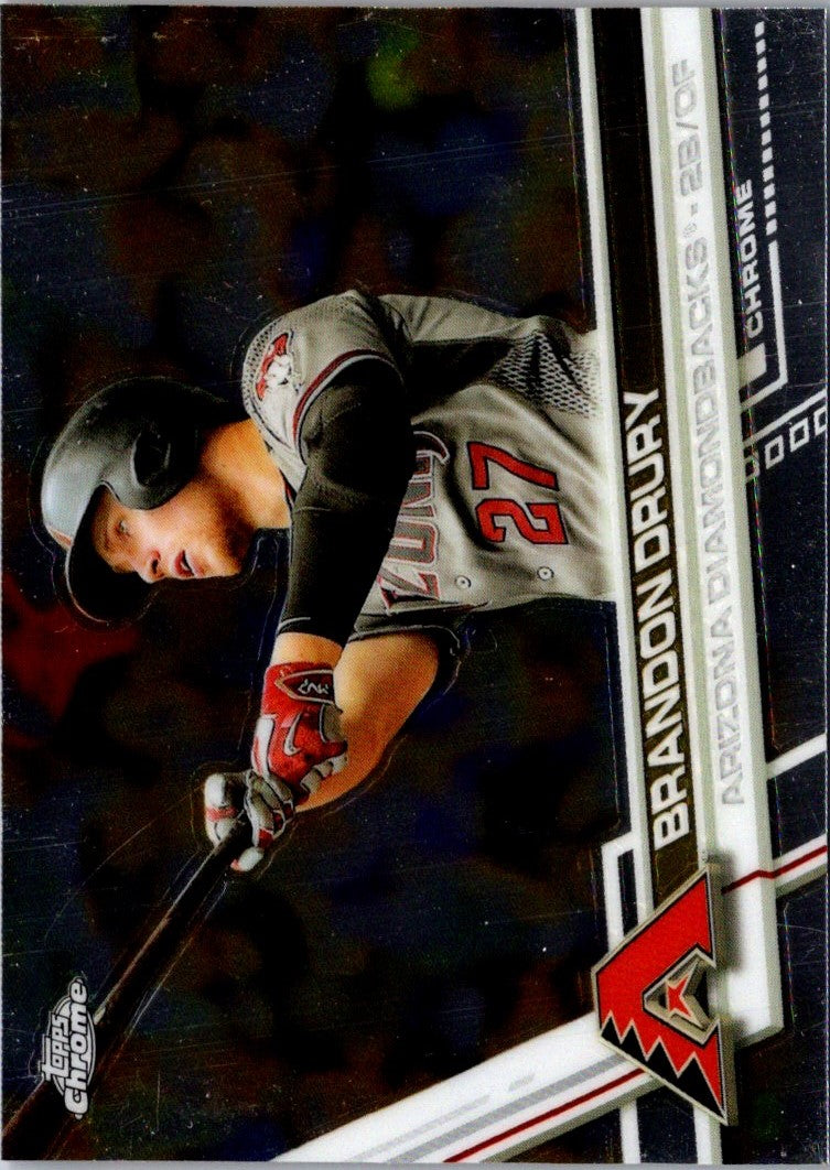 2017 Topps Chrome Brandon Drury