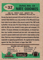 1991 Bowman Nate Odomes #32