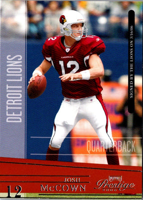 2006 Playoff Prestige Josh McCown #3