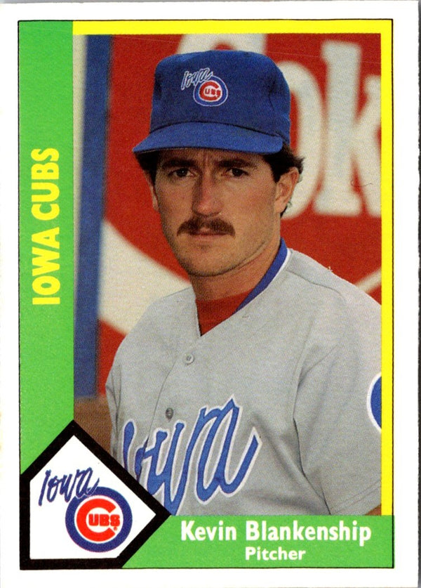 1990 CMC Iowa Cubs Kevin Blankenship #3