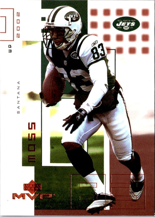 2002 Upper Deck MVP Santana Moss #167