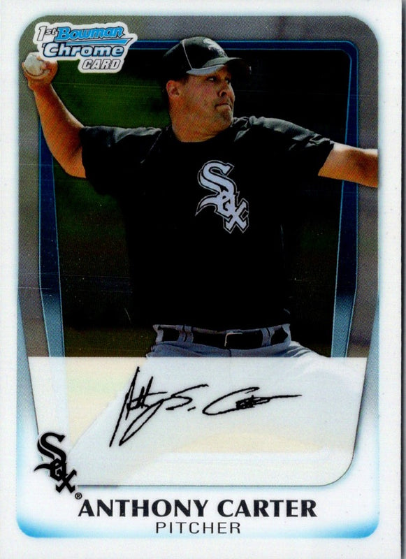 2011 Bowman Chrome Prospects Anthony Carter #BCP6