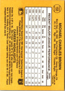 1987 Donruss Mike Brown