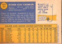 1970 Topps Richie Scheinblum #161 EX-MT+