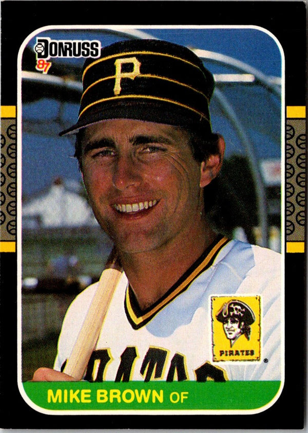 1987 Donruss Mike Brown #168