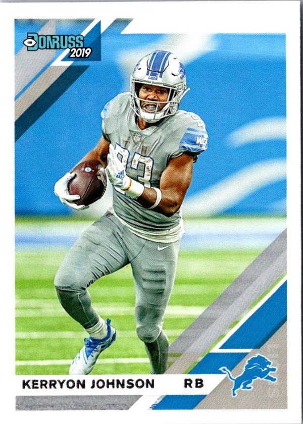 2019 Donruss Kerryon Johnson #91