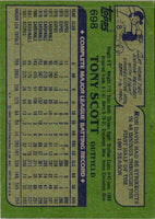 1982 Topps Tony Scott #698