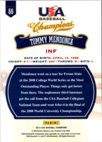 2013 Panini USA Champions Tommy Mendonca #66