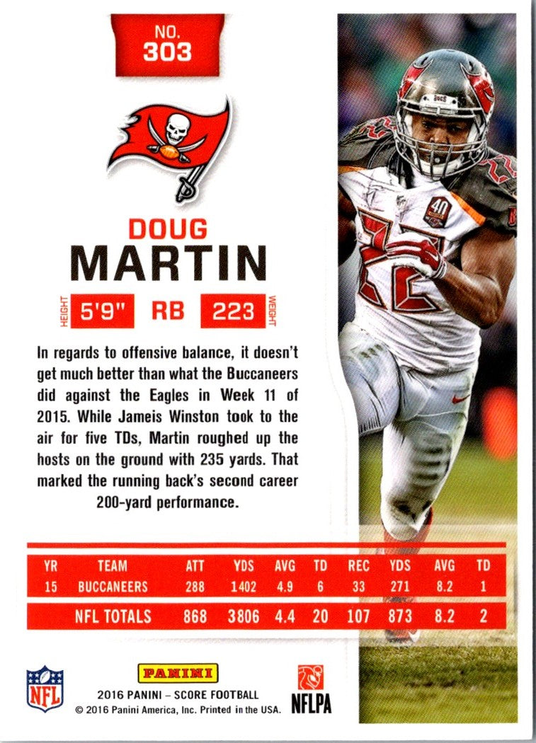 2016 Score Doug Martin