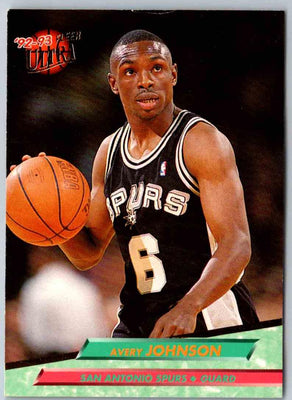 1992 Fleer Ultra Avery Johnson #356