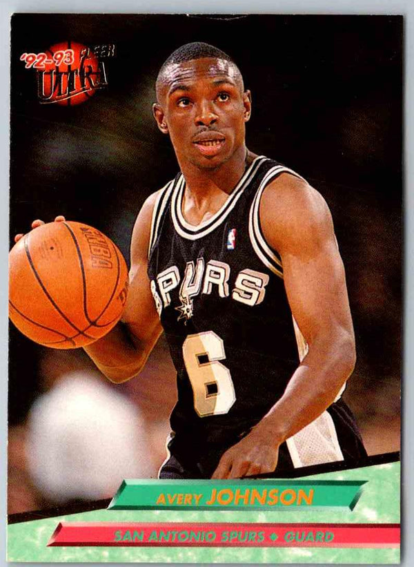 1992 Fleer Ultra Avery Johnson #356