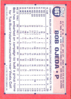 1991 Topps Traded Bob Ojeda #86T