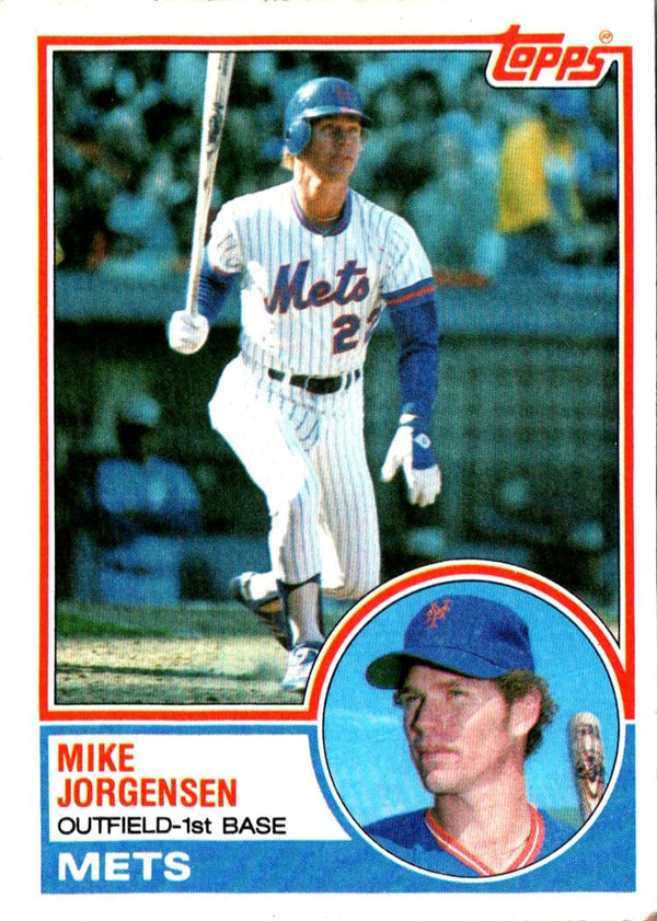 1983 Topps Mike Jorgensen #107