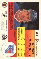 1990 O-Pee-Chee Premier Bernie Nicholls #83