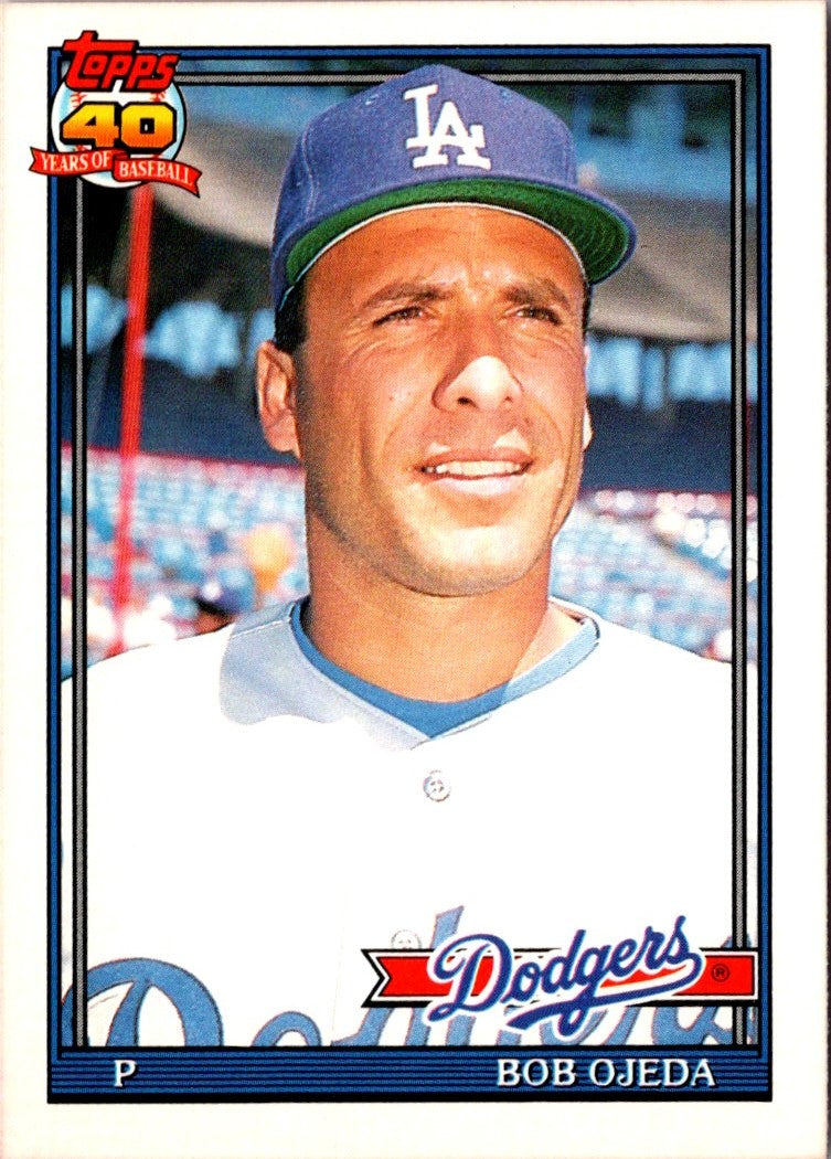 1991 Topps Traded Bob Ojeda