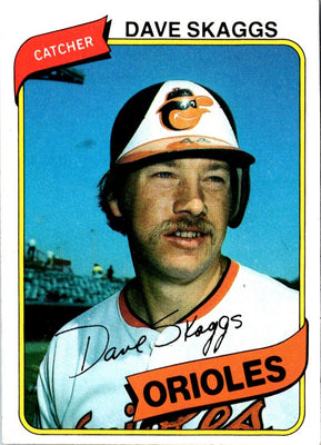 1980 Topps Dave Skaggs #211