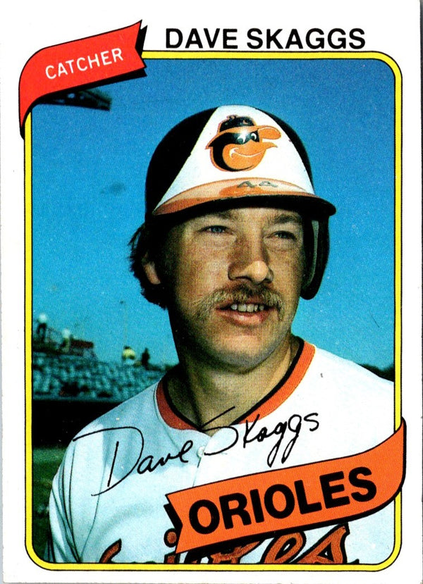 1980 Topps Dave Skaggs #211