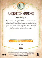 2018 Topps Gypsy Queen Andrelton Simmons #111