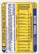 1987 O-Pee-Chee Ozzie Virgil