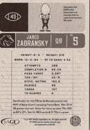 2007 SAGE HIT Jared Zabransky