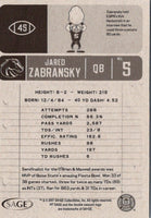 2007 SAGE HIT Jared Zabransky #45