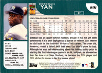 2001 Topps Esteban Yan #291