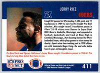 1990 Proset Jerry Rice #411