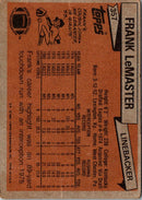 1981 Topps Frank LeMaster