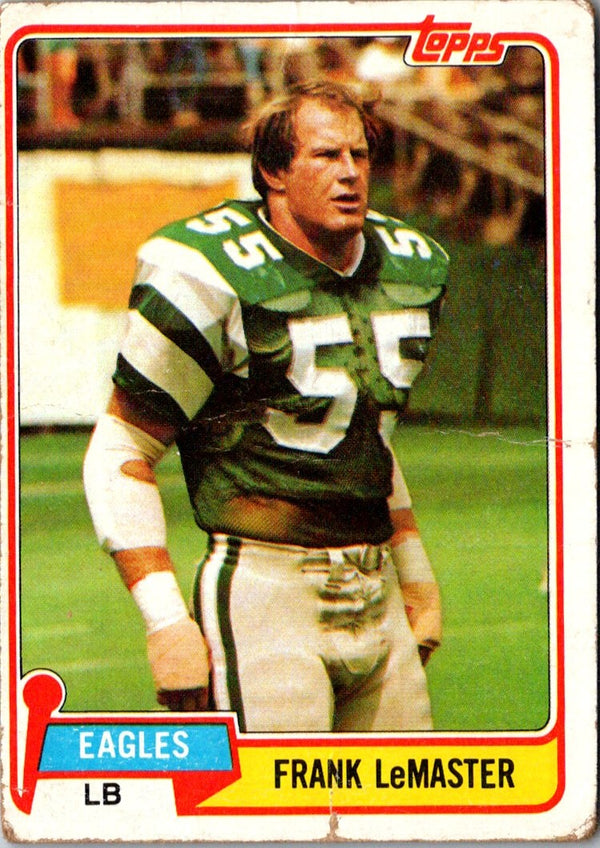 1981 Topps Frank LeMaster #357