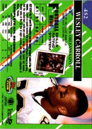 1993 Stadium Club Super Teams Bowl Wesley Carroll