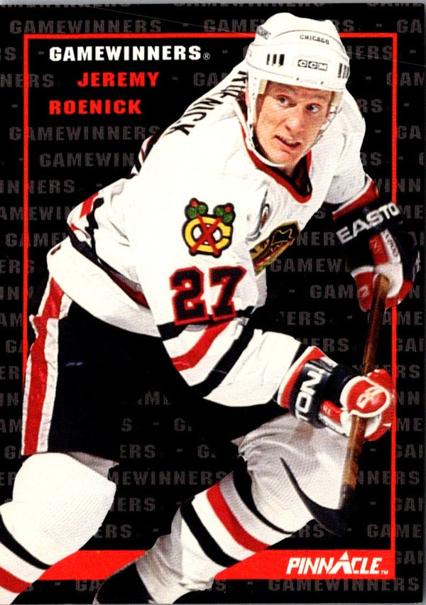 1992 Pinnacle Canadian Jeremy Roenick #256