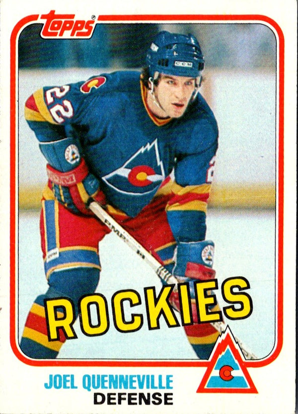 1981 Topps Joel Quenneville #W83