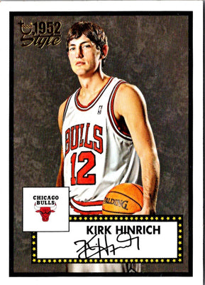 2005 Topps 1952 Style Kirk Hinrich #62