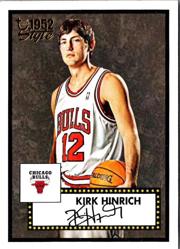 2005 Topps 1952 Style Kirk Hinrich #62