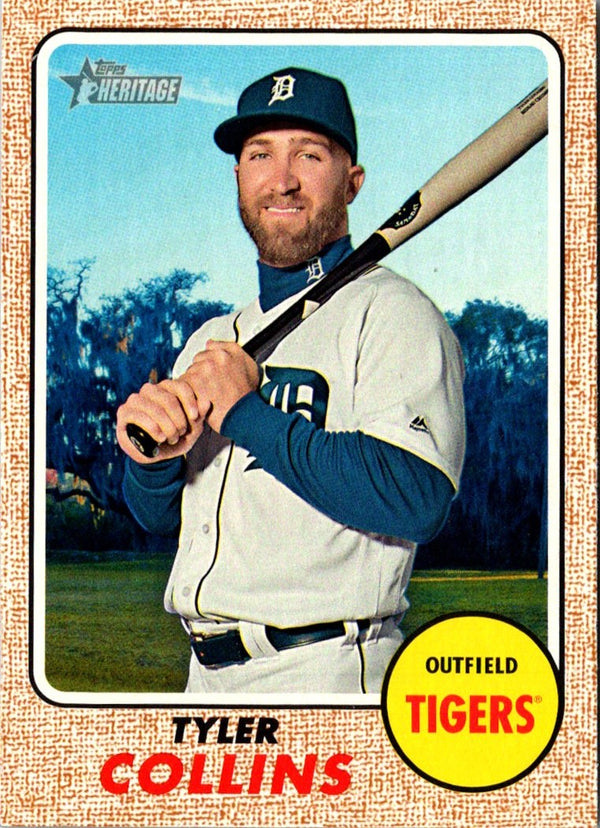 2017 Topps Heritage Tyler Collins #360