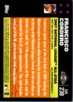 2007 Topps Updates & Highlights Francisco Cordero #UH238