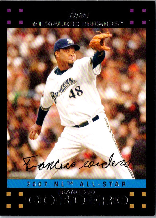 2007 Topps Updates & Highlights Francisco Cordero #UH238