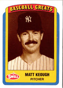 1990 Swell Baseball Greats Matt Keough