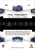 2008 Score Paul Posluszny #34