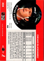 1990 Pro Set Wayne Presley #434