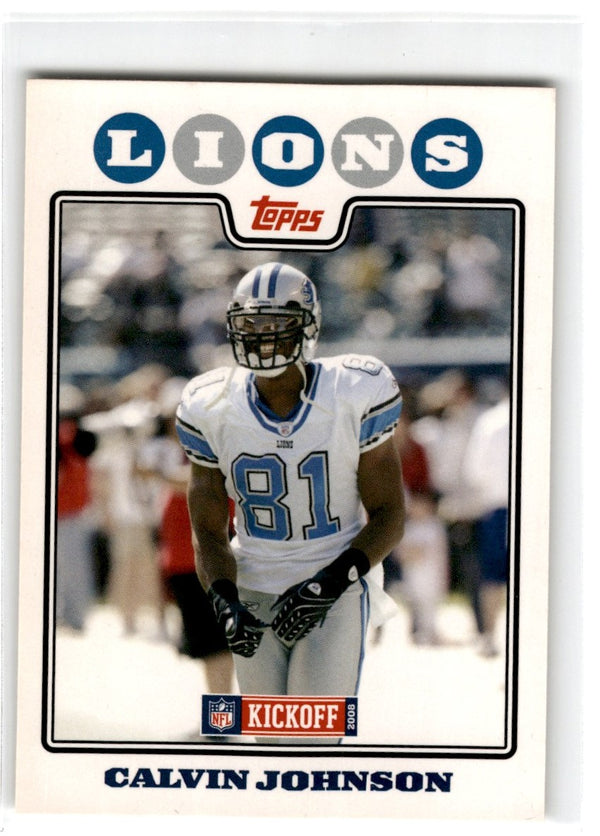 2008 Topps Kickoff Calvin Johnson #104