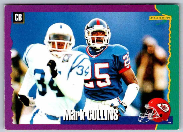 1994 Score Mark Collins #92