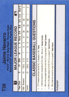 1990 Classic Update Jaime Navarro #T38
