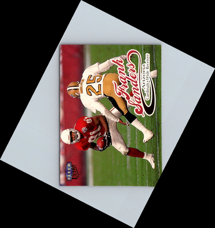 1997 Fleer Frank Sanders #244