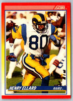 1990 Score Henry Ellard #225