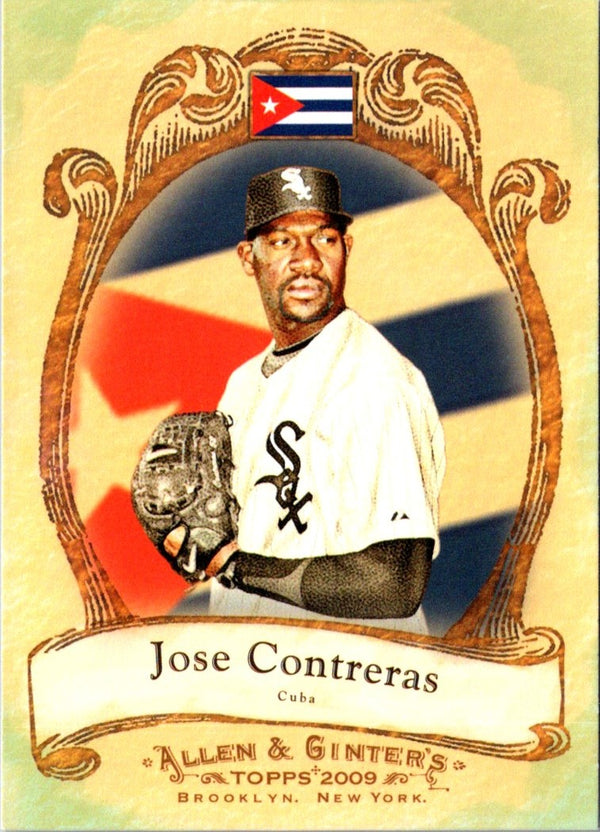 2009 Topps Allen & Ginter National Pride Jose Contreras #NP30