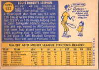 1970 Topps Buzz Stephen #533 EX-MT+