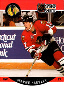 1990 Pro Set Wayne Presley