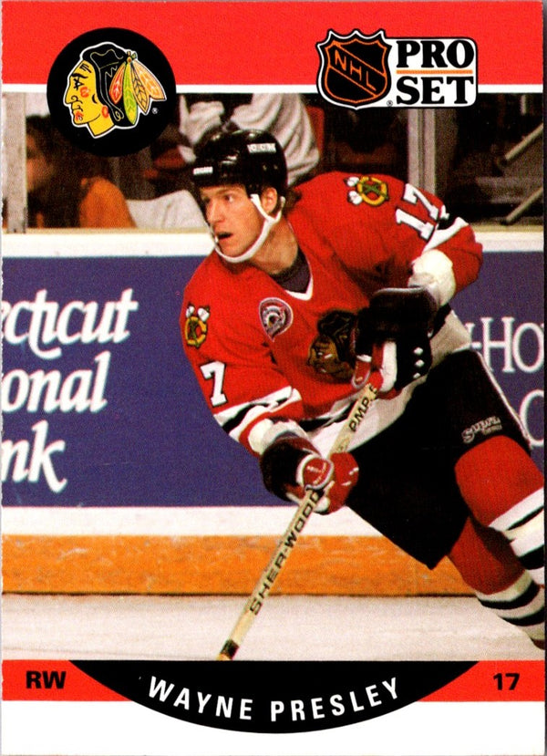 1990 Pro Set Wayne Presley #434